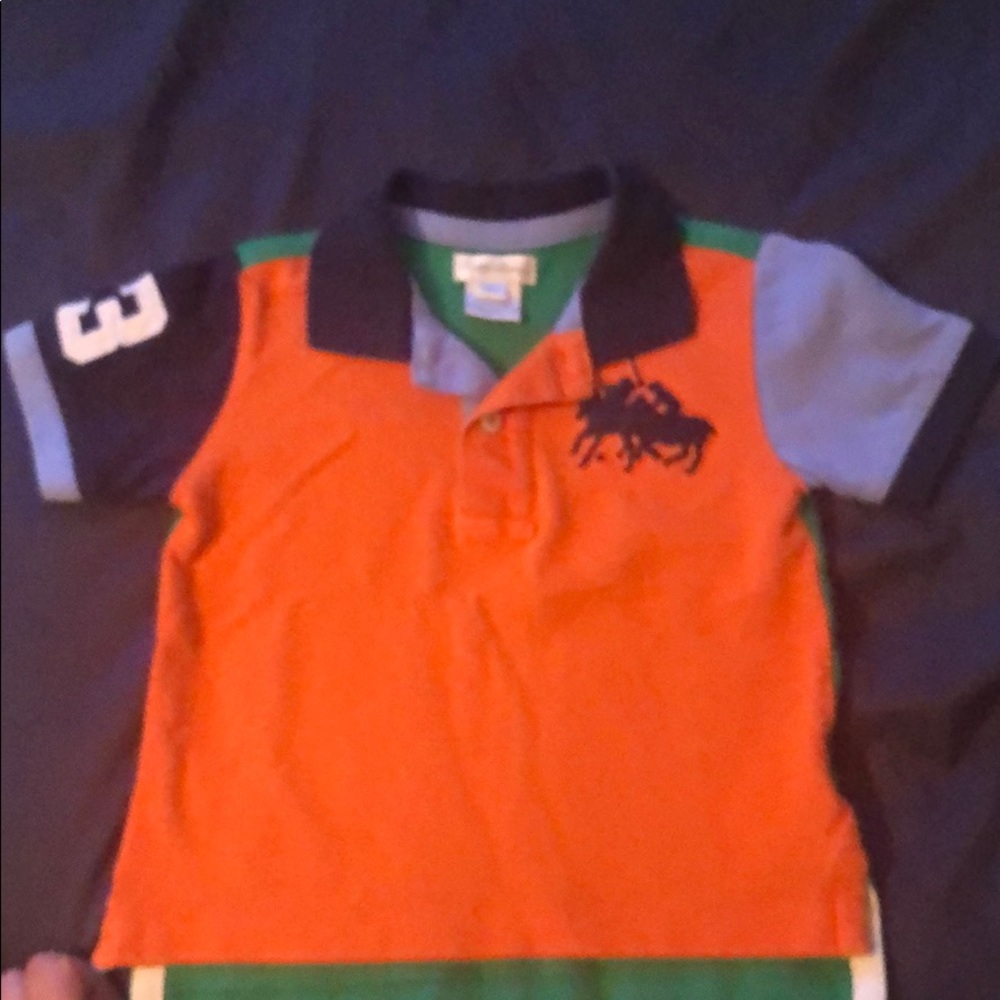 Toddler Ralph Lauren double big pony polo shirt